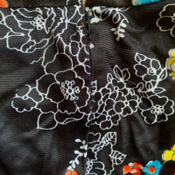 Vintage Henry Allen Montreal 70s Floral Maxi Dress | Size Small-Handmade Canada - Picture 6 of 12